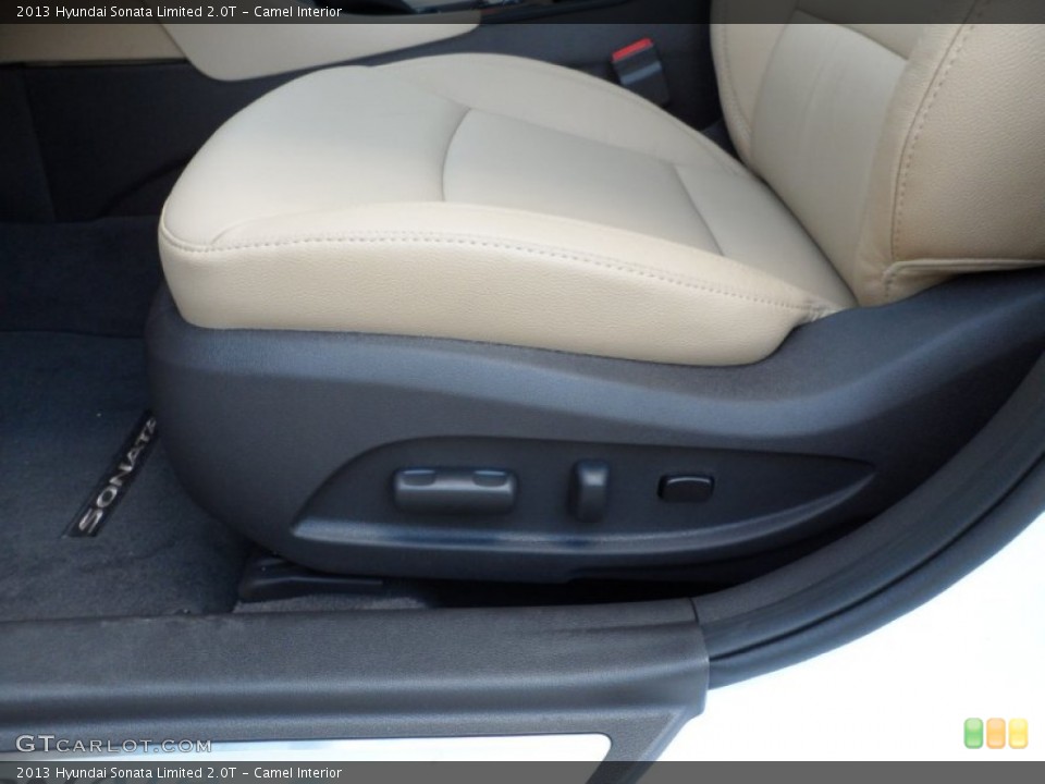Camel Interior Front Seat for the 2013 Hyundai Sonata Limited 2.0T #65245646