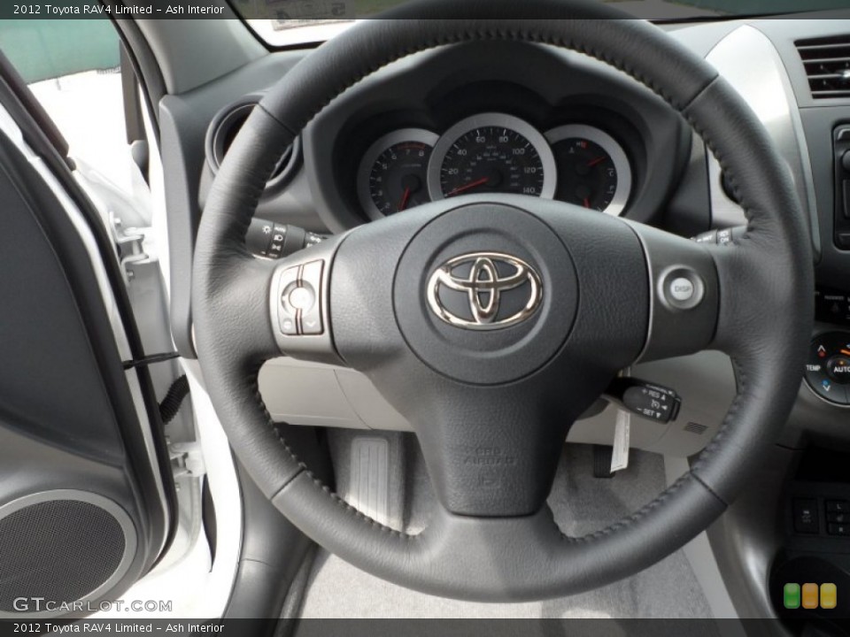 Ash Interior Steering Wheel for the 2012 Toyota RAV4 Limited #65246405