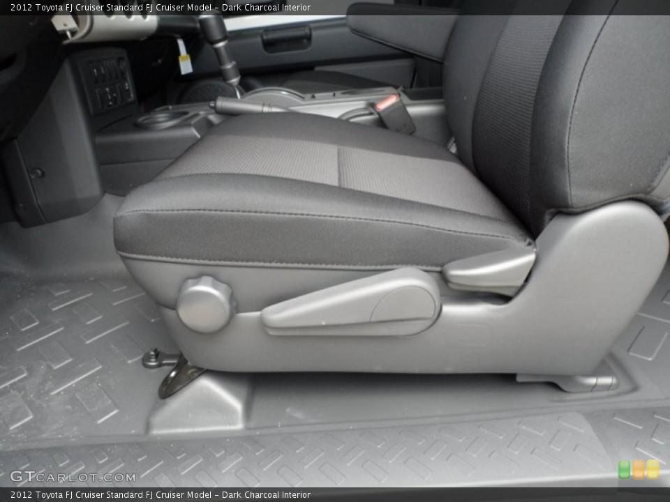 Dark Charcoal Interior Front Seat for the 2012 Toyota FJ Cruiser  #65250557