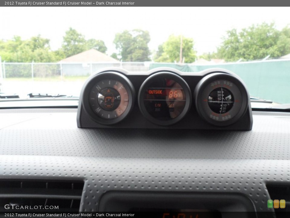 Dark Charcoal Interior Gauges for the 2012 Toyota FJ Cruiser  #65250566
