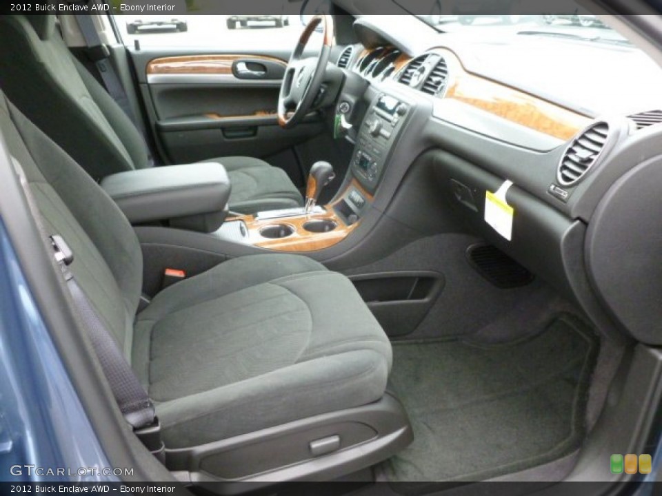Ebony Interior Photo for the 2012 Buick Enclave AWD #65254682