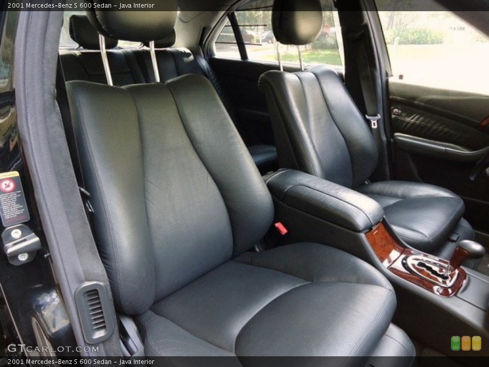 Java Interior Photo for the 2001 Mercedes-Benz S 600 Sedan #65257124