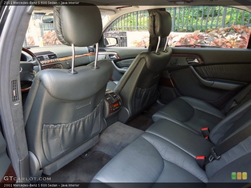 Java Interior Photo for the 2001 Mercedes-Benz S 600 Sedan #65257148
