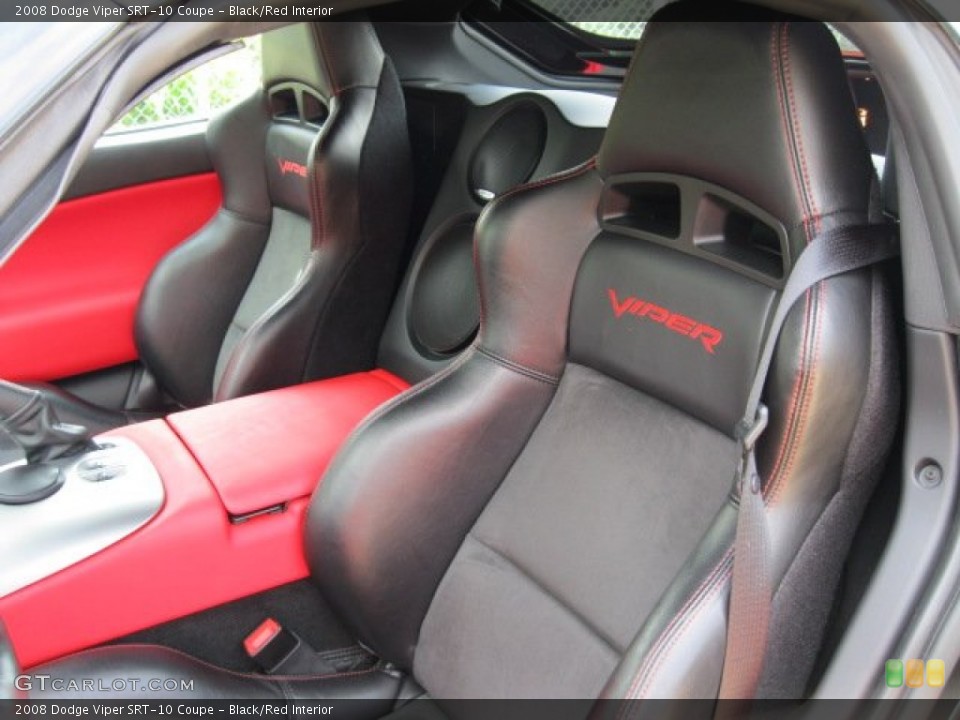Black/Red Interior Photo for the 2008 Dodge Viper SRT-10 Coupe #65263778