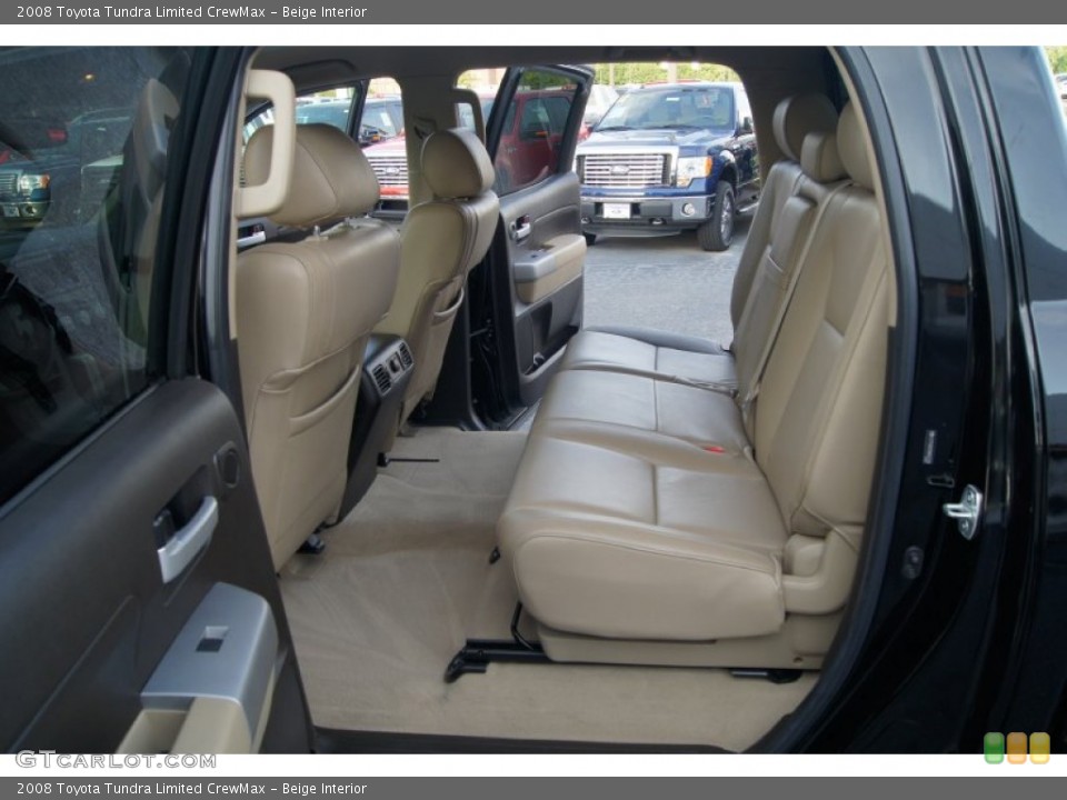 Beige Interior Photo for the 2008 Toyota Tundra Limited CrewMax #65264783