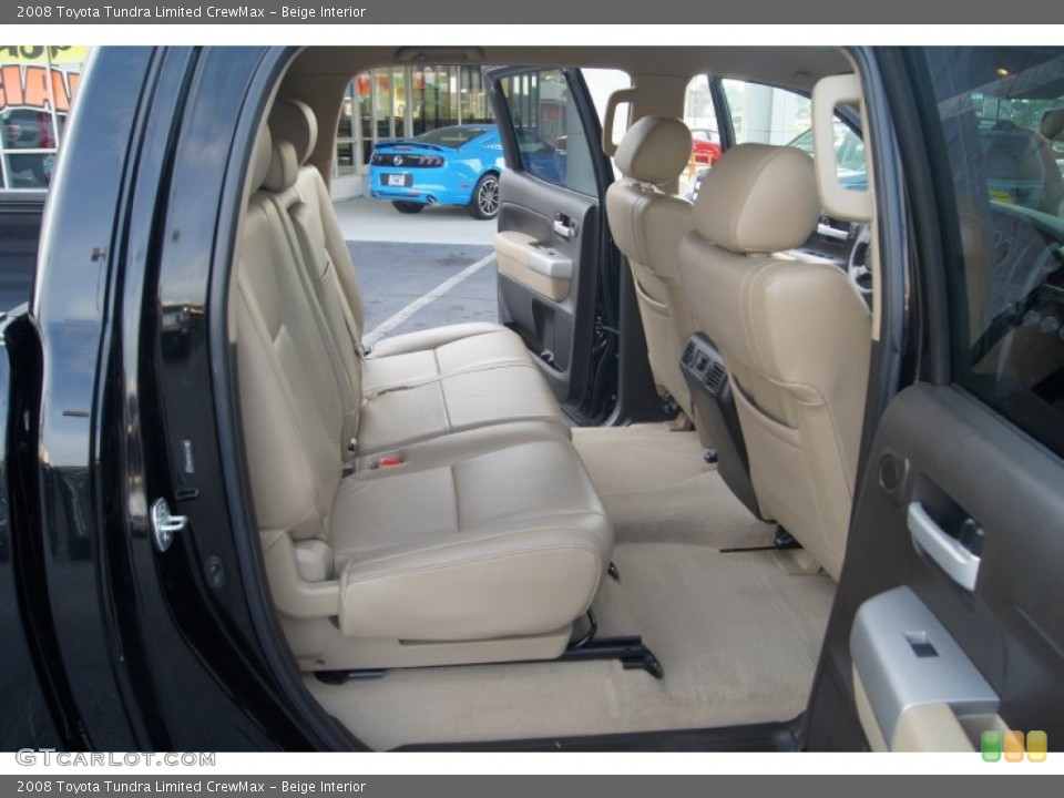 Beige Interior Photo for the 2008 Toyota Tundra Limited CrewMax #65264792