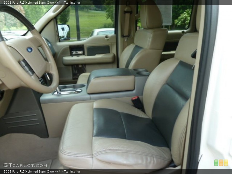 Tan Interior Photo for the 2008 Ford F150 Limited SuperCrew 4x4 #65266082