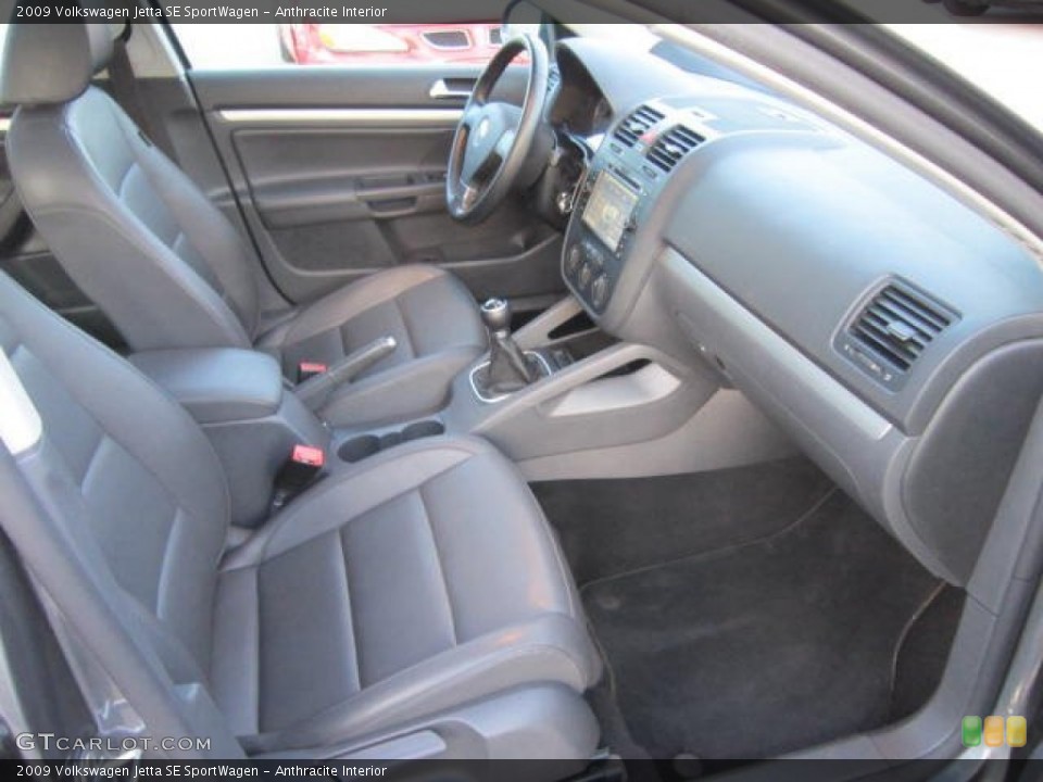 Anthracite Interior Photo for the 2009 Volkswagen Jetta SE SportWagen #65267021