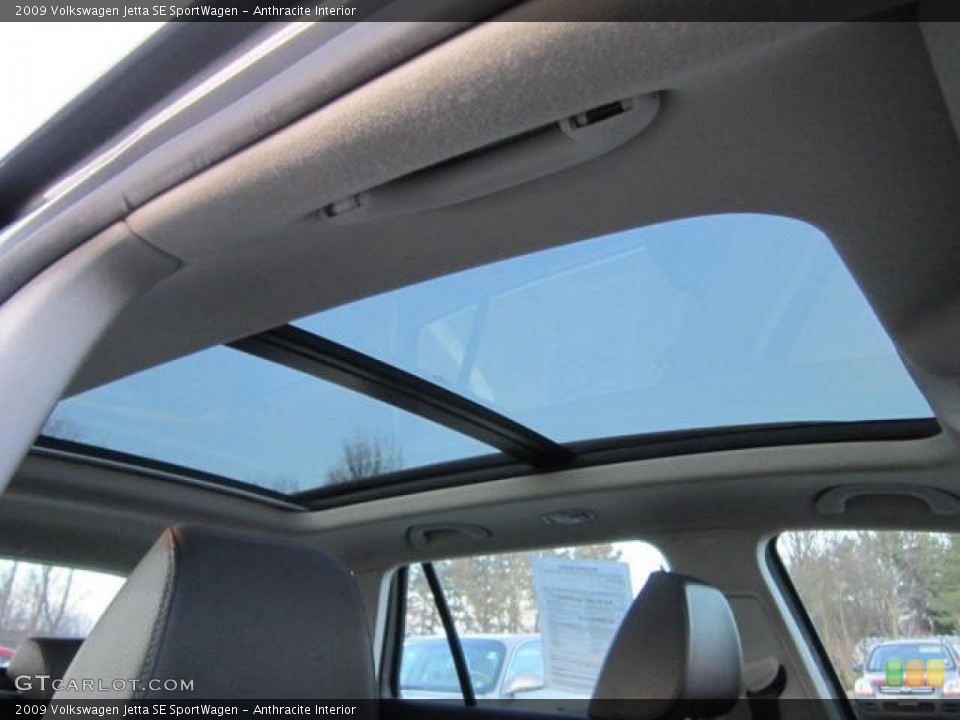 Anthracite Interior Sunroof for the 2009 Volkswagen Jetta SE SportWagen #65267030