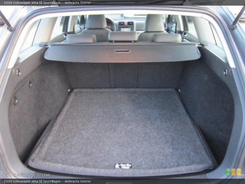 Anthracite Interior Trunk for the 2009 Volkswagen Jetta SE SportWagen #65267048