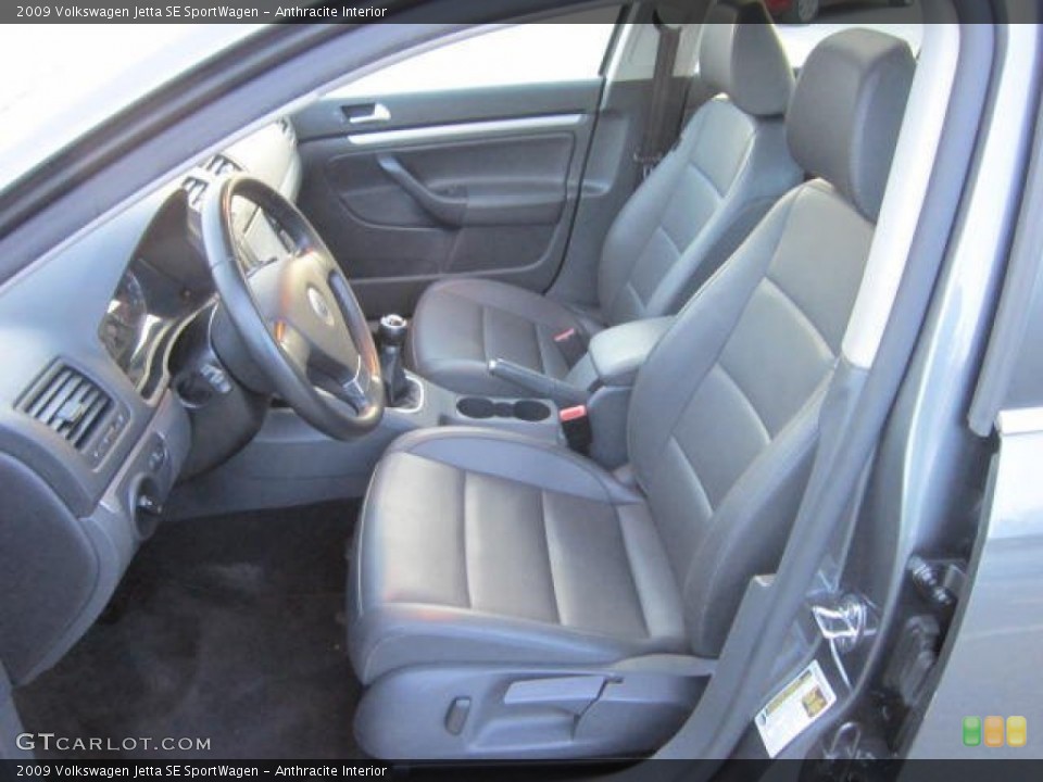 Anthracite Interior Photo for the 2009 Volkswagen Jetta SE SportWagen #65267071