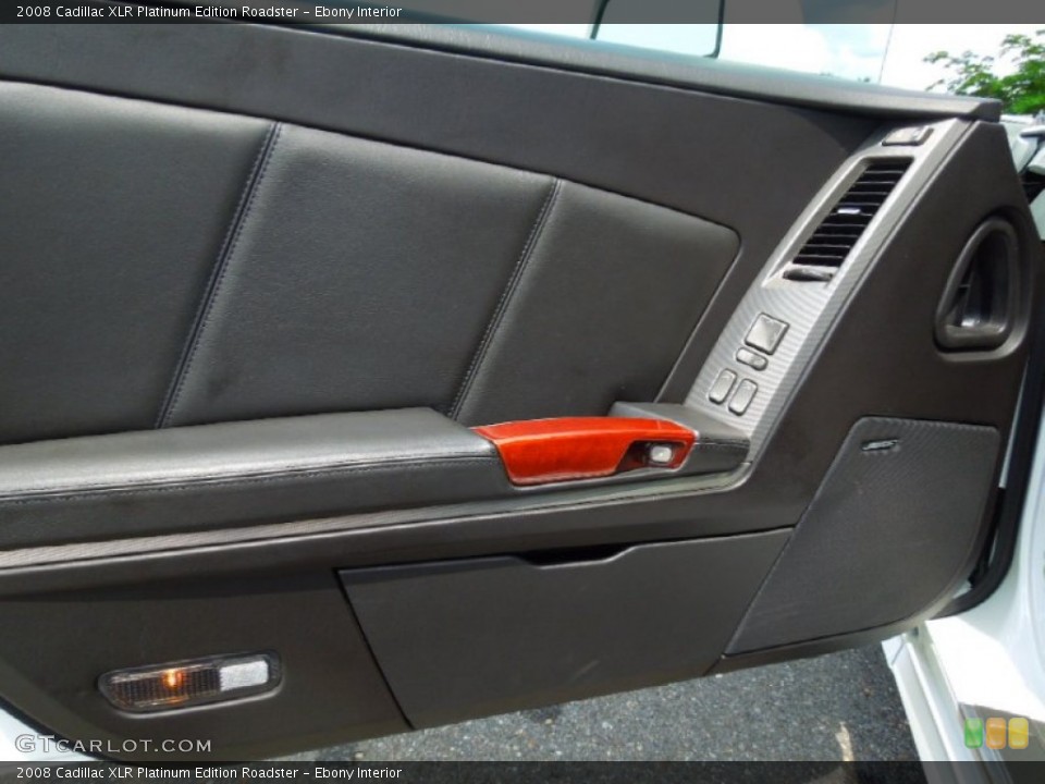 Ebony Interior Door Panel for the 2008 Cadillac XLR Platinum Edition Roadster #65279087
