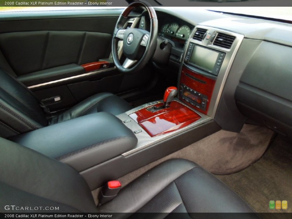 Ebony Interior Photo for the 2008 Cadillac XLR Platinum Edition Roadster #65279165