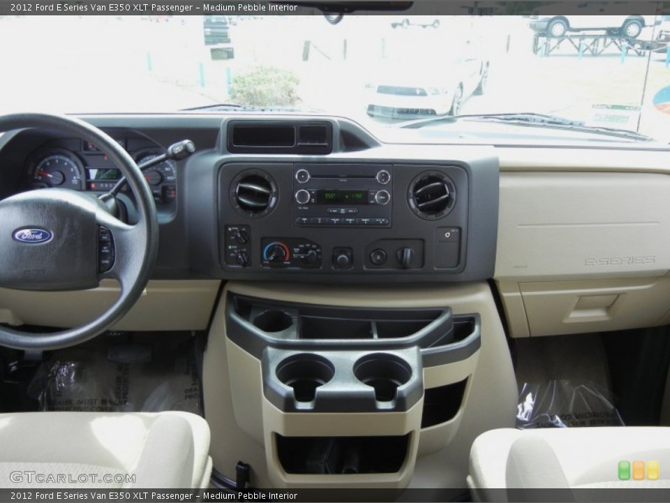 Medium Pebble Interior Dashboard for the 2012 Ford E Series Van E350 XLT Passenger #65281475