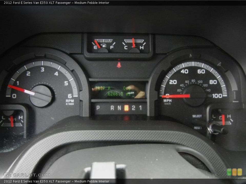 Medium Pebble Interior Gauges for the 2012 Ford E Series Van E350 XLT Passenger #65281493