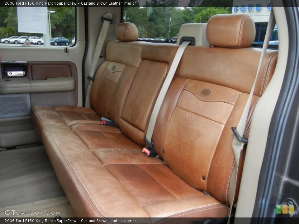 Castano Brown Leather Interior Photo for the 2006 Ford F150 King Ranch SuperCrew #65282768
