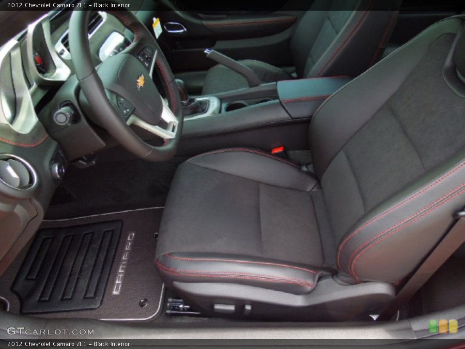 Black Interior Photo for the 2012 Chevrolet Camaro ZL1 #65285506