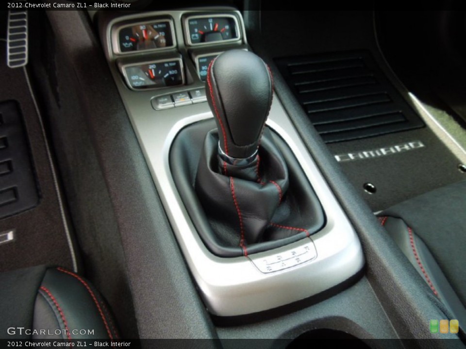 Black Interior Transmission for the 2012 Chevrolet Camaro ZL1 #65285549