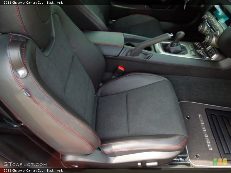 Black Interior Photo for the 2012 Chevrolet Camaro ZL1 #65285648