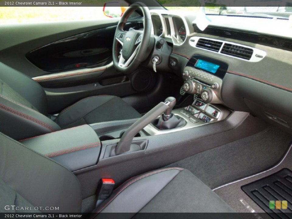 Black Interior Photo for the 2012 Chevrolet Camaro ZL1 #65285657