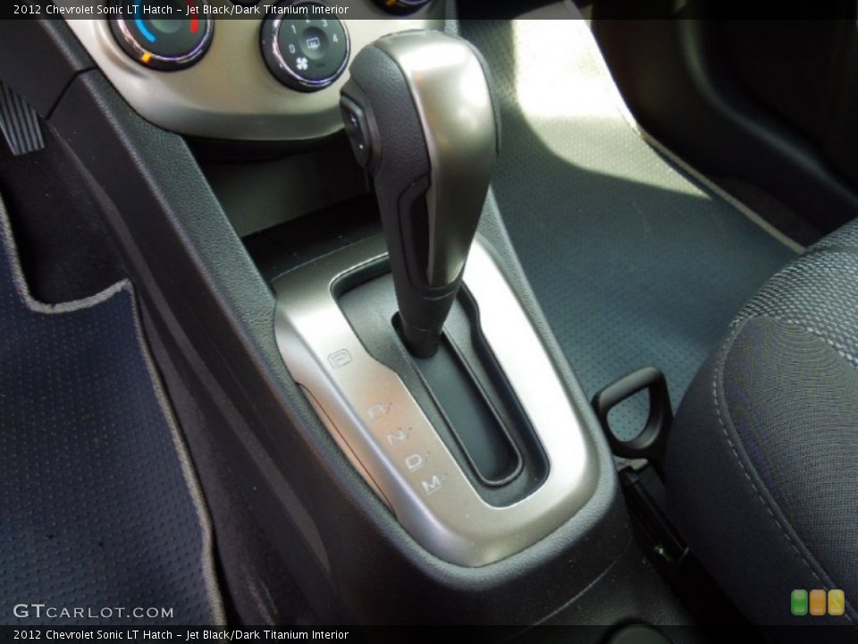 Jet Black/Dark Titanium Interior Transmission for the 2012 Chevrolet Sonic LT Hatch #65286032