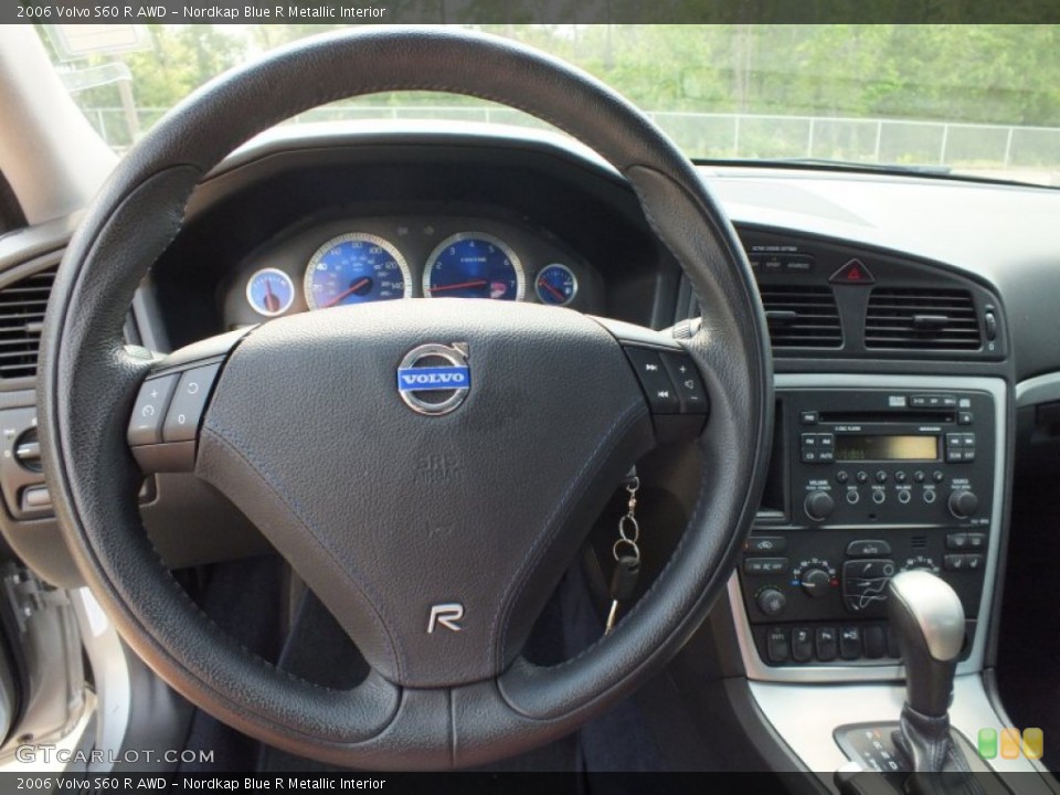 Nordkap Blue R Metallic Interior Steering Wheel for the 2006 Volvo S60 R AWD #65290871