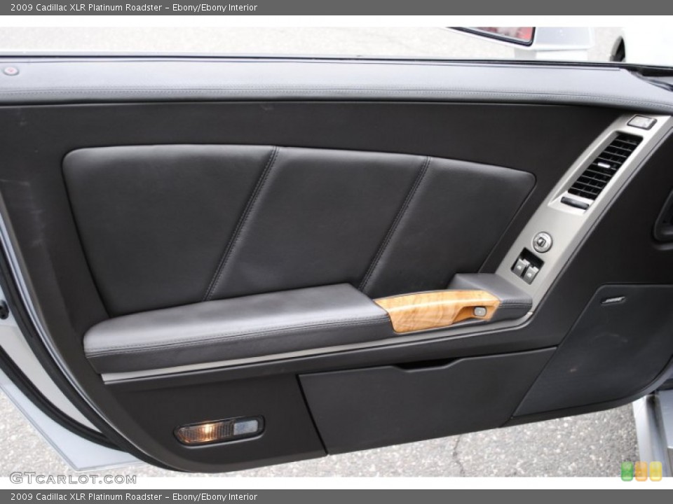 Ebony/Ebony Interior Door Panel for the 2009 Cadillac XLR Platinum Roadster #65291387
