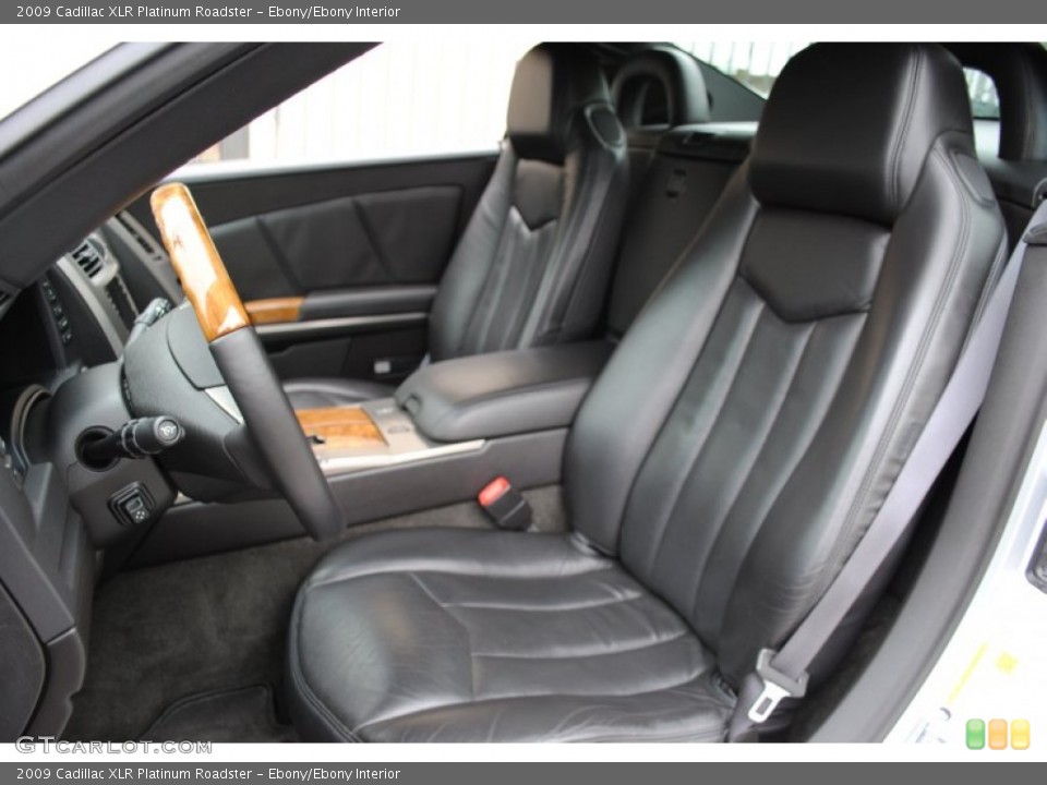 Ebony/Ebony Interior Photo for the 2009 Cadillac XLR Platinum Roadster #65291394