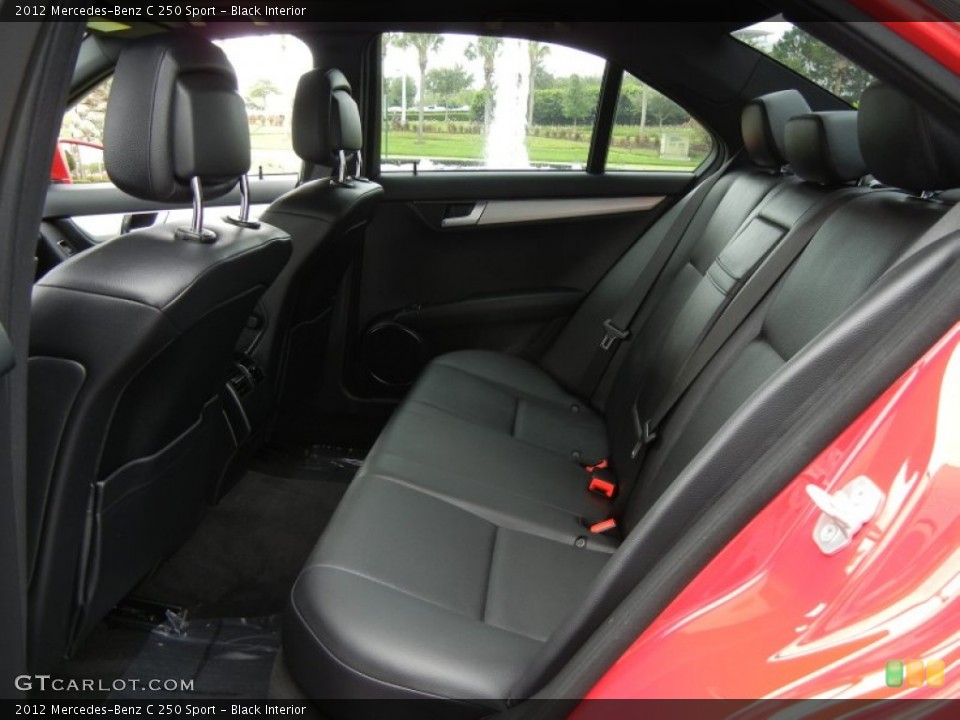Black Interior Photo for the 2012 Mercedes-Benz C 250 Sport #65291864