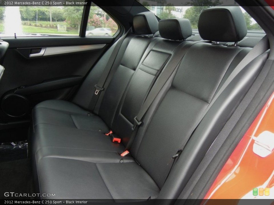 Black Interior Photo for the 2012 Mercedes-Benz C 250 Sport #65291873