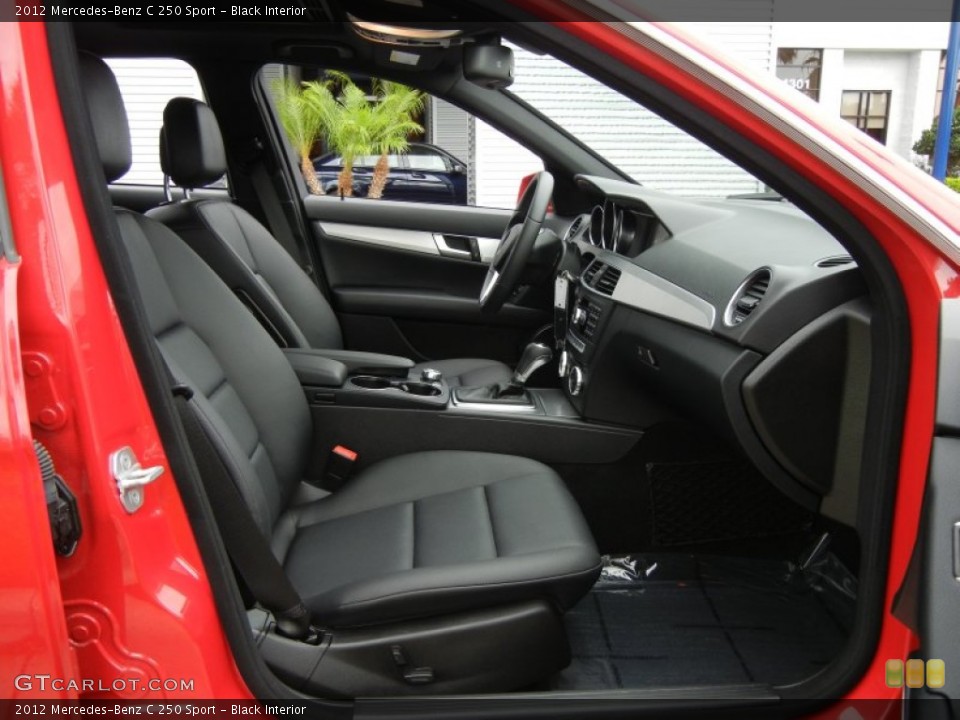 Black Interior Photo for the 2012 Mercedes-Benz C 250 Sport #65291882