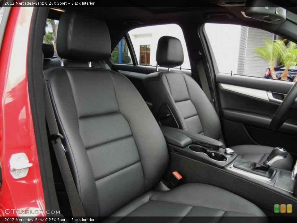 Black Interior Photo for the 2012 Mercedes-Benz C 250 Sport #65291891