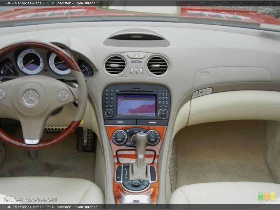 Stone Interior Dashboard for the 2009 Mercedes-Benz SL 550 Roadster #65292410