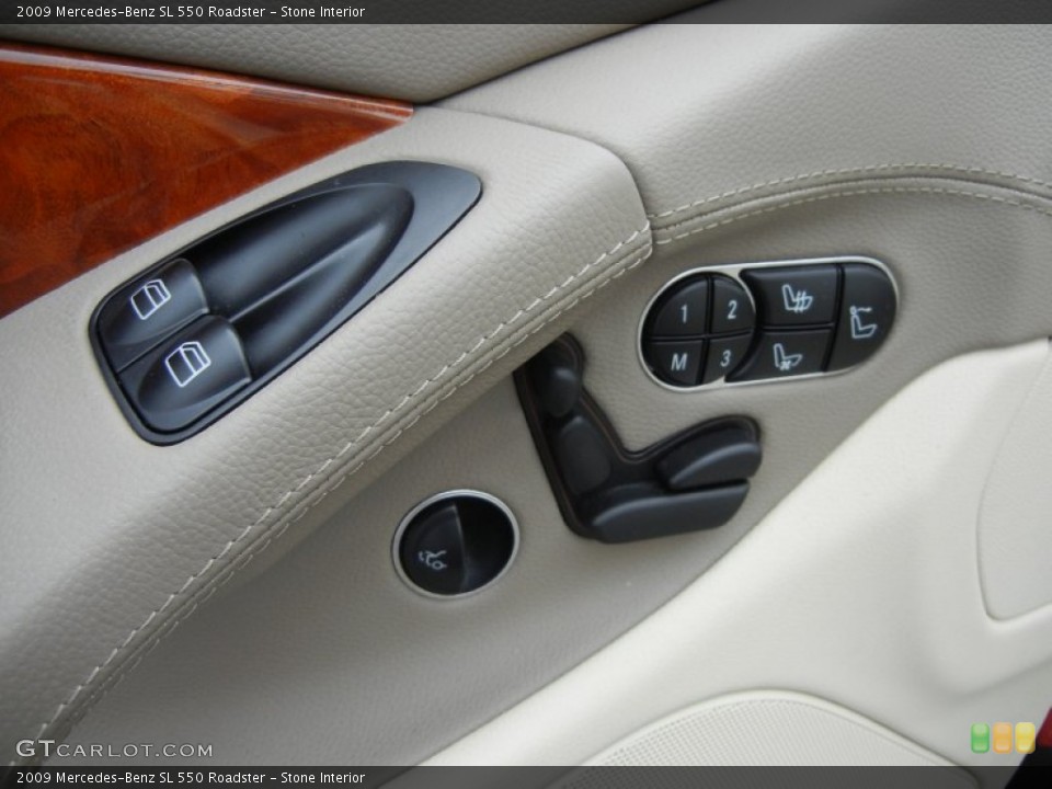 Stone Interior Controls for the 2009 Mercedes-Benz SL 550 Roadster #65292449