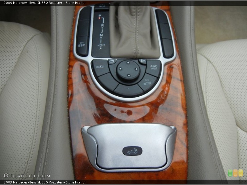 Stone Interior Controls for the 2009 Mercedes-Benz SL 550 Roadster #65292512