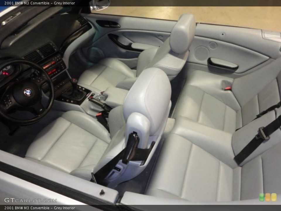 Grey Interior Photo for the 2001 BMW M3 Convertible #65297588