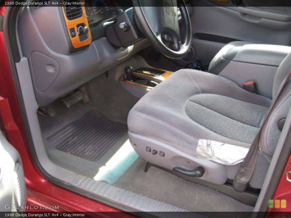 Gray 1998 Dodge Durango Interiors