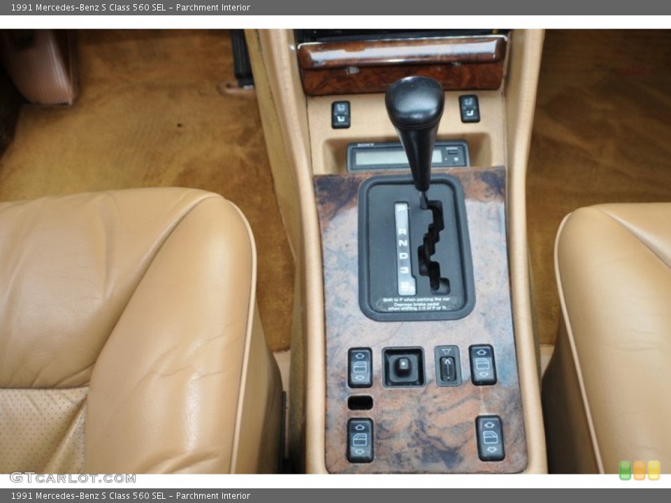 Parchment Interior Transmission for the 1991 Mercedes-Benz S Class 560 SEL #65301209