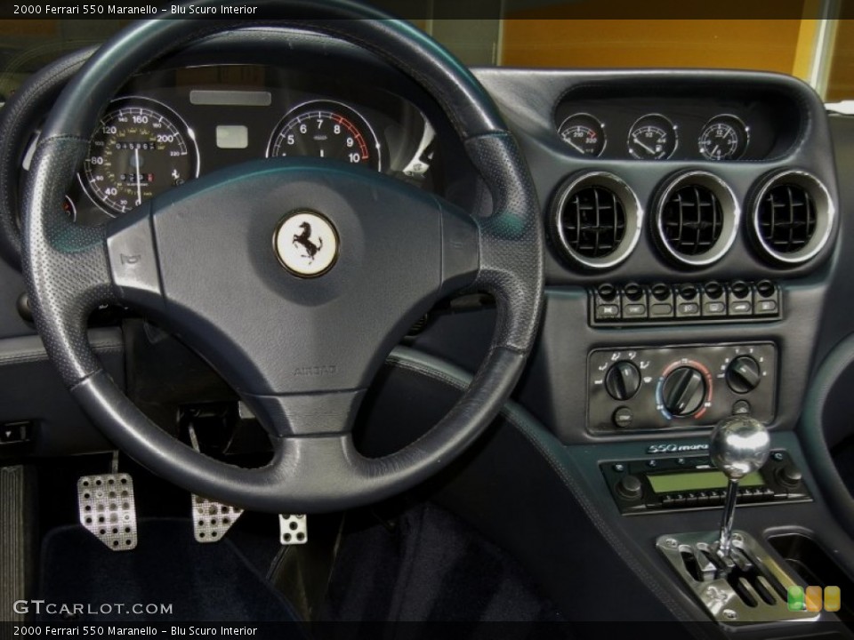 Blu Scuro Interior Dashboard for the 2000 Ferrari 550 Maranello #65303903