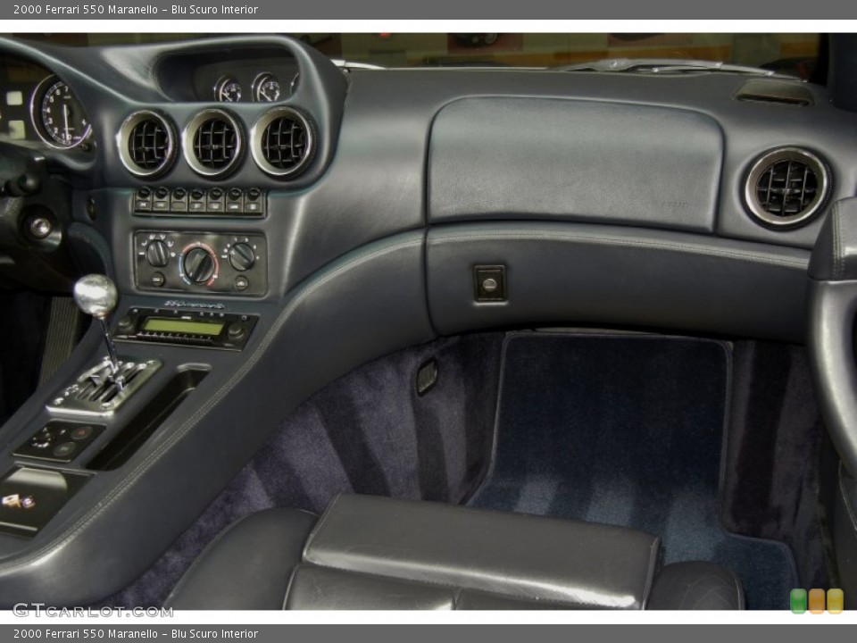Blu Scuro Interior Dashboard for the 2000 Ferrari 550 Maranello #65303906