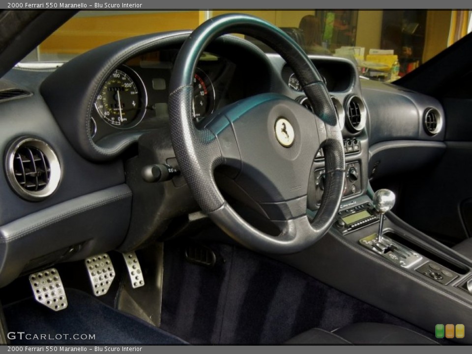 Blu Scuro Interior Photo for the 2000 Ferrari 550 Maranello #65303909