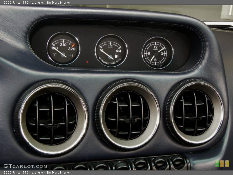 Blu Scuro Interior Gauges for the 2000 Ferrari 550 Maranello #65303924