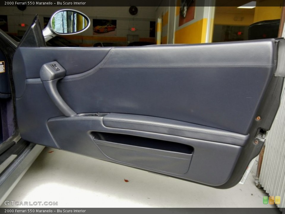 Blu Scuro Interior Door Panel for the 2000 Ferrari 550 Maranello #65303945
