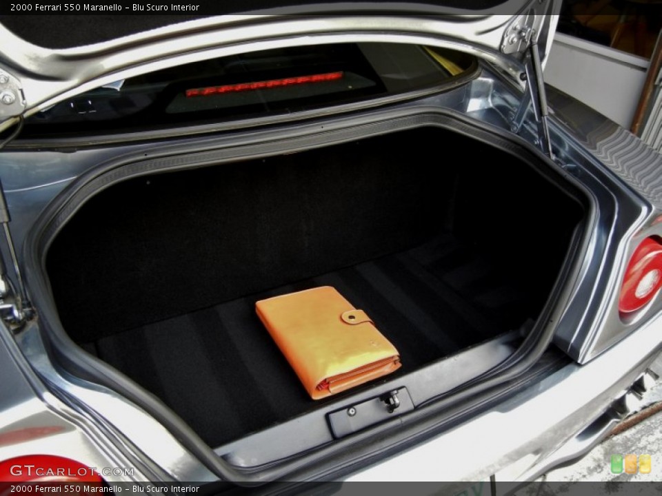Blu Scuro Interior Trunk for the 2000 Ferrari 550 Maranello #65303948