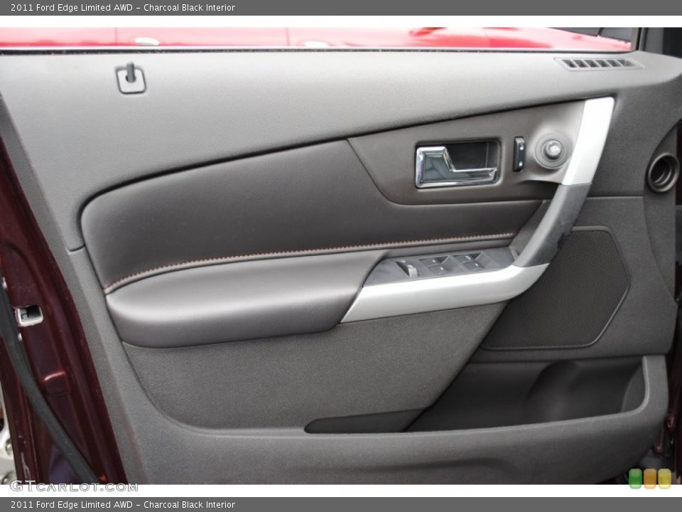 Charcoal Black Interior Door Panel for the 2011 Ford Edge Limited AWD #65304320