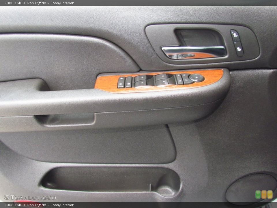 Ebony Interior Door Panel for the 2008 GMC Yukon Hybrid #65304560