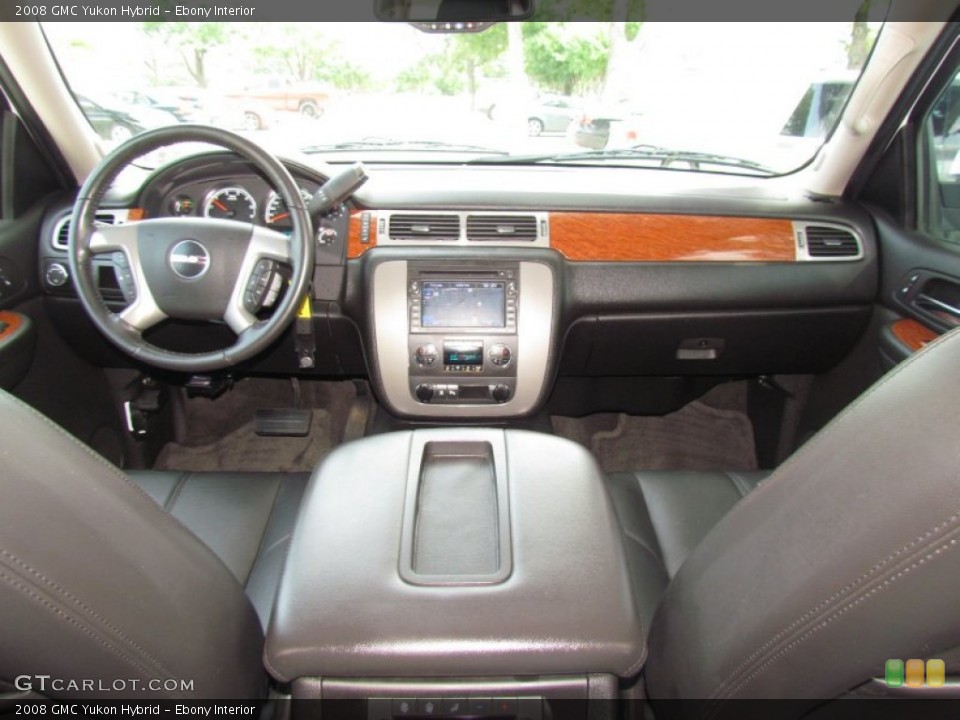 Ebony Interior Dashboard for the 2008 GMC Yukon Hybrid #65304563
