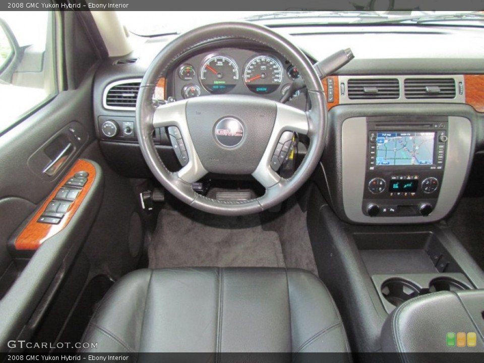 Ebony Interior Dashboard for the 2008 GMC Yukon Hybrid #65304566