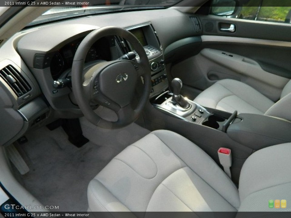 Wheat Interior Photo for the 2011 Infiniti G 25 x AWD Sedan #65305838