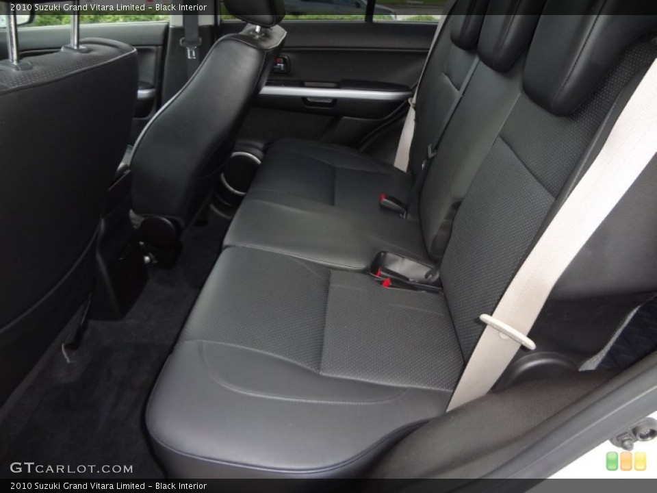 Black Interior Rear Seat for the 2010 Suzuki Grand Vitara Limited #65308193